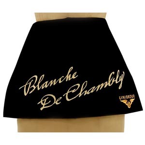 Custom short apron - blanche de chambly